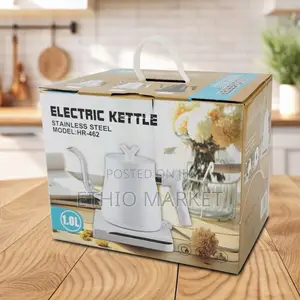 1.0L Stainless Steel Electric Gooseneck Kettle