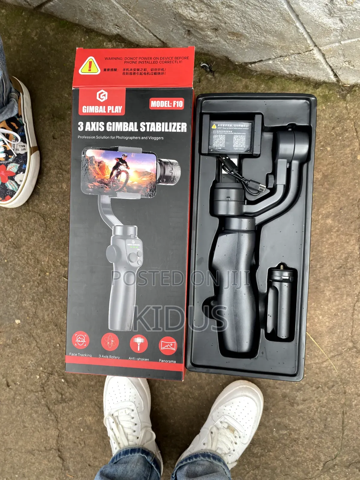 Gimbal Play F10 - 3 - Axis Gimbal Stabilizer