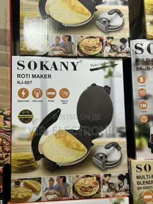 SOKANY Roti Maker. Its 2000W Rapid Heating System