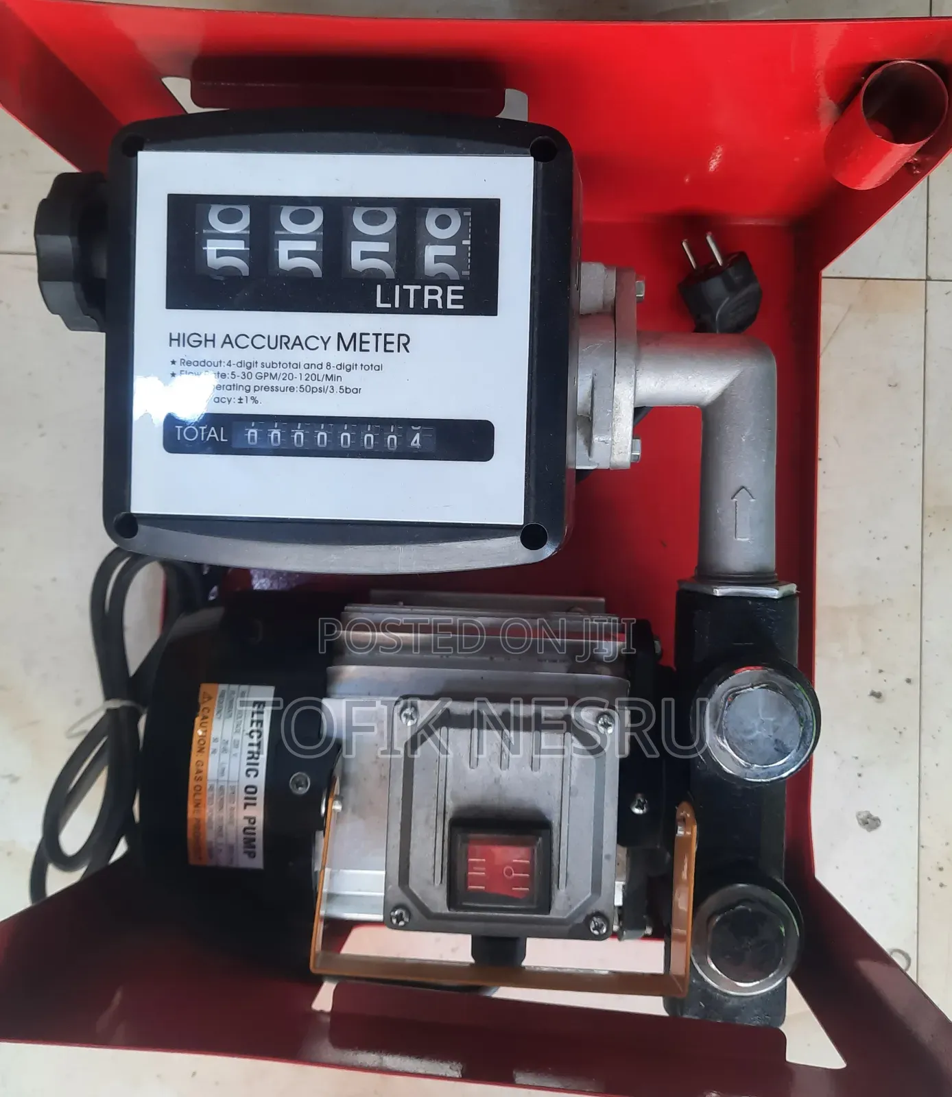 Electrical Fuel Counter Machine