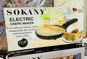 SOKANY Electric Crepe Maker. Featuring a 650W