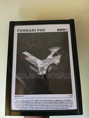 A4 Premium Framed Posters
