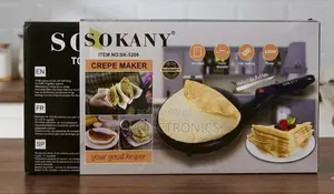 SOKANY Crepe Maker – Non-Stick Pancake Crepe Machine