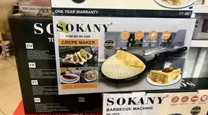 SOKANY Crepe Maker – Non-Stick Pancake Crepe Machine