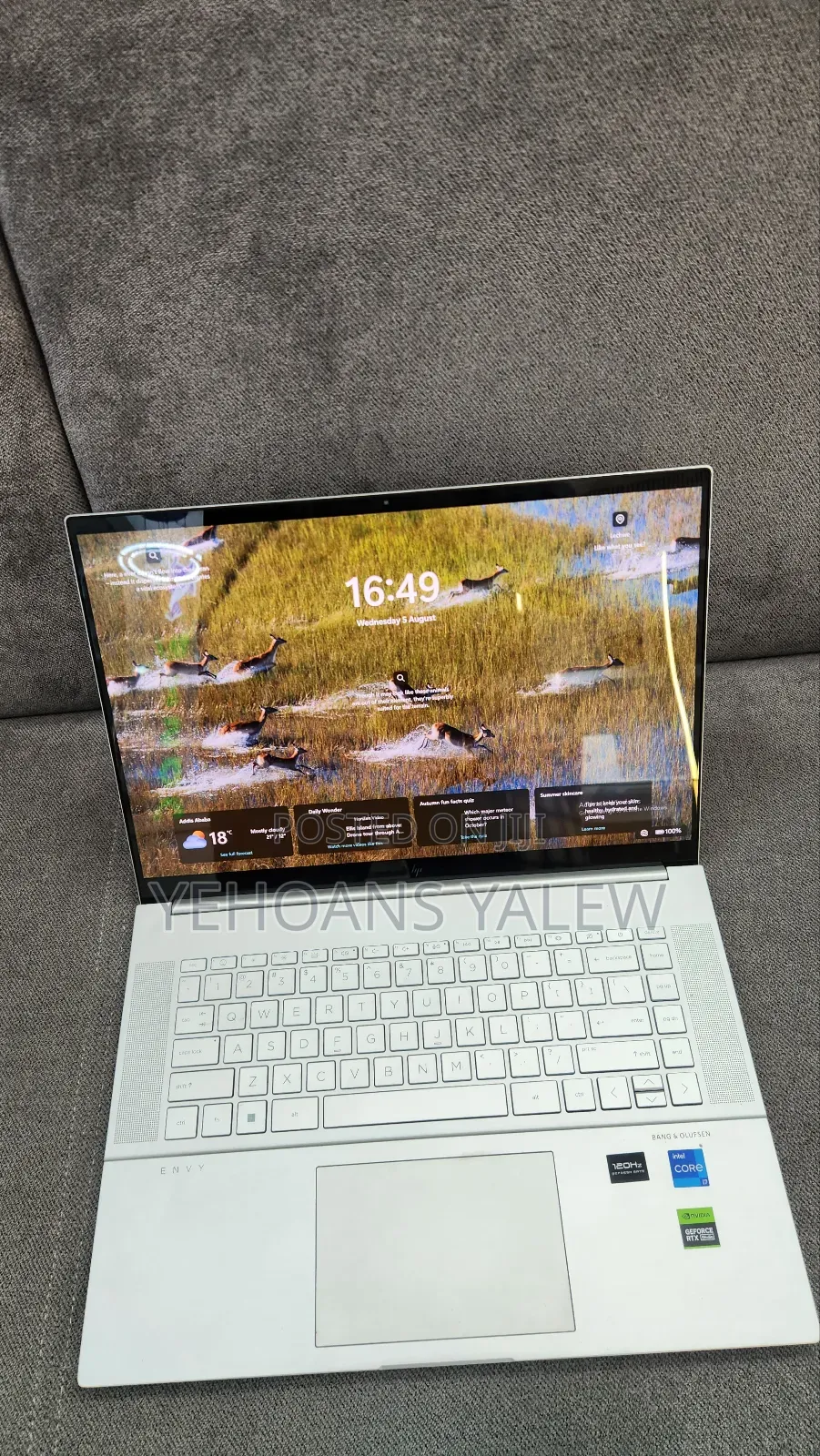 New Laptop HP Envy 16 Gaming 16-h1023dx 12GB Intel Core i7 SSD 512GB