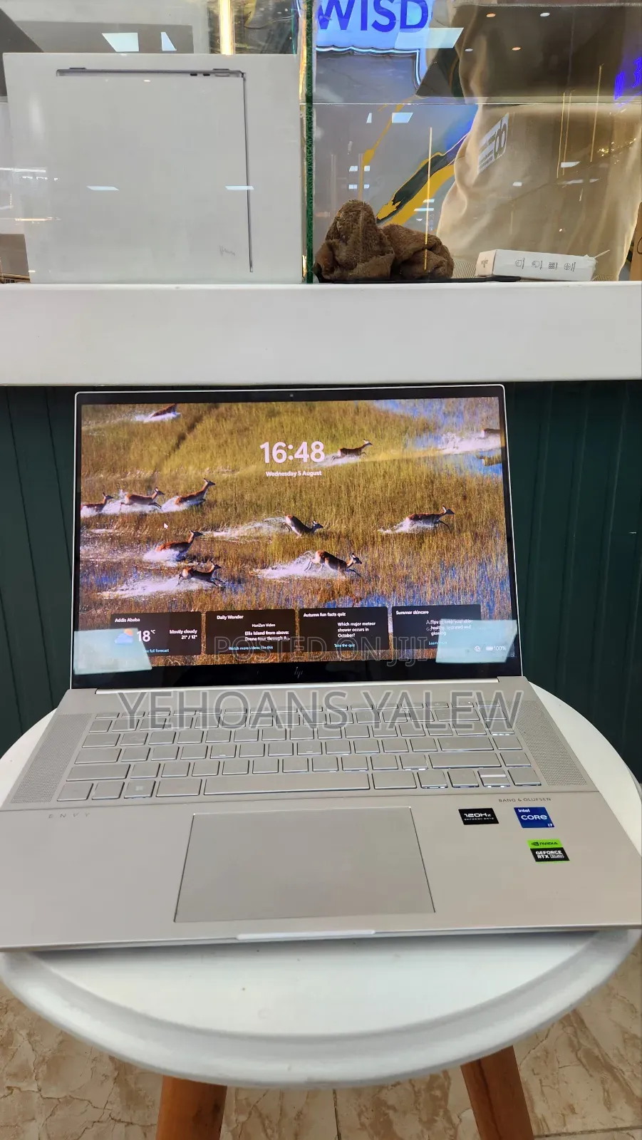 New Laptop HP Envy 16 Gaming 16-h1023dx 12GB Intel Core i7 SSD 512GB