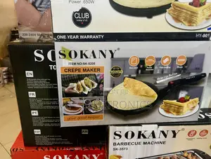 SOKANY Crepe Maker. Designed With a Non-Stick Cooking
