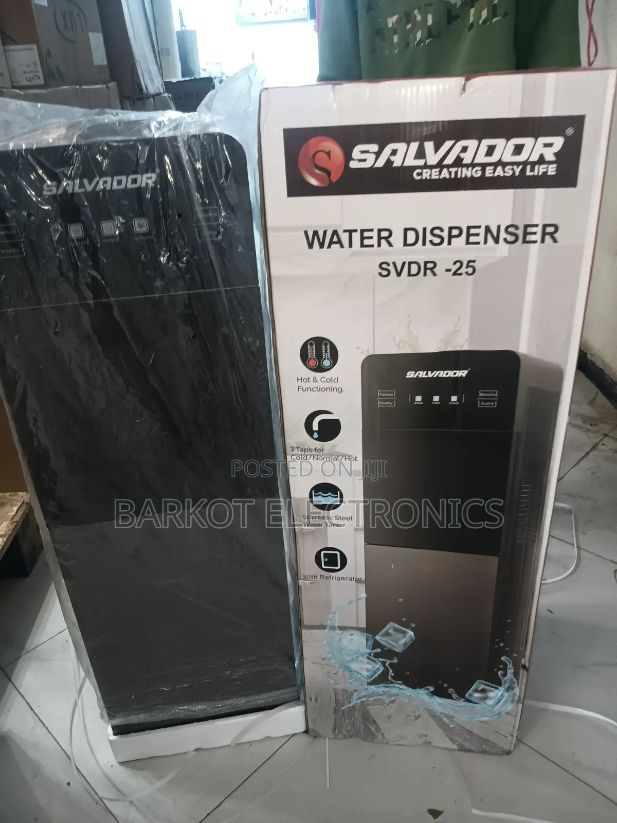 Salvadoor Water Dispeser Model SVDR -25litr Quality Bale 3 Mekeja