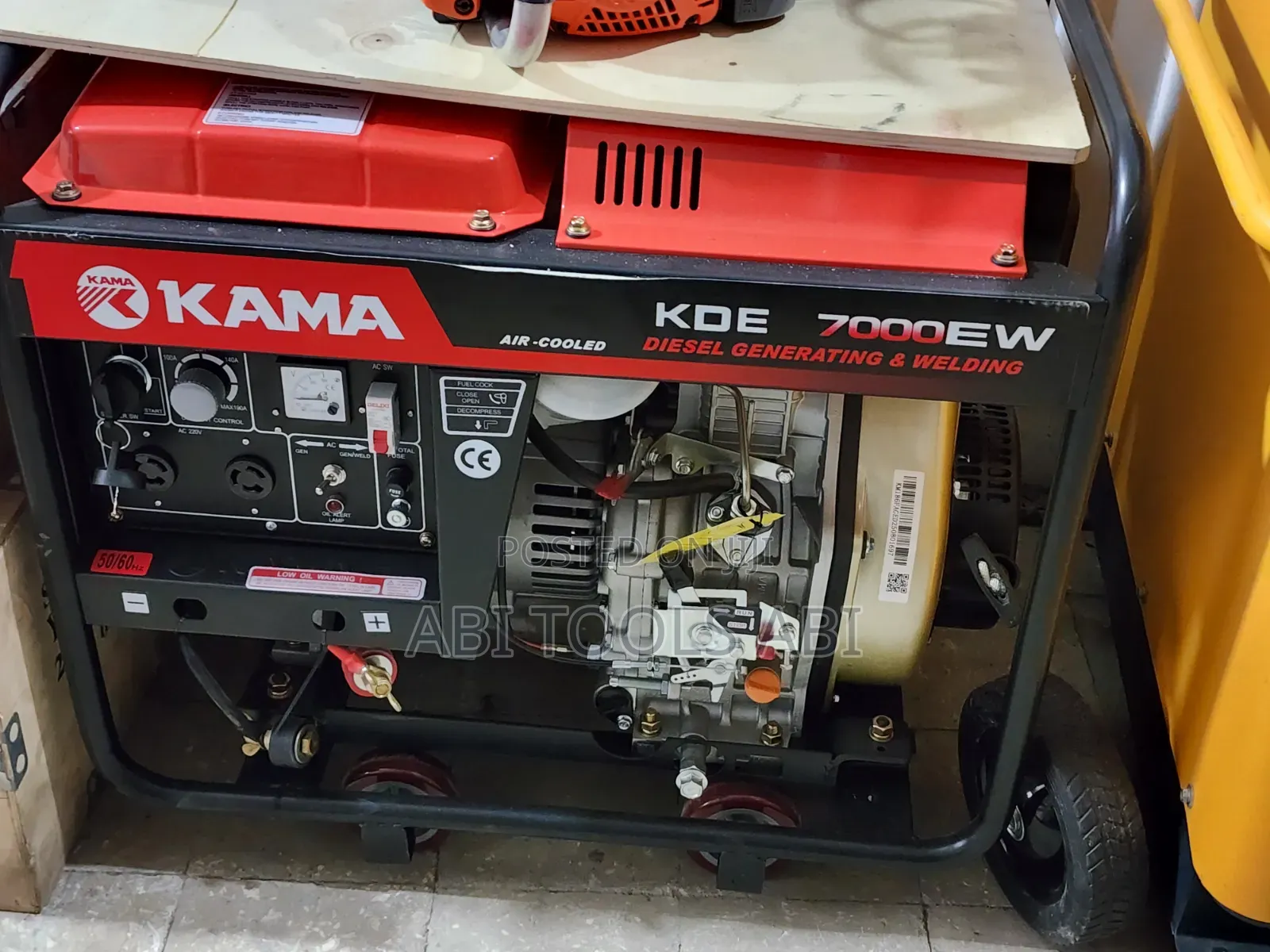 Kama Diesel Generatorwelding