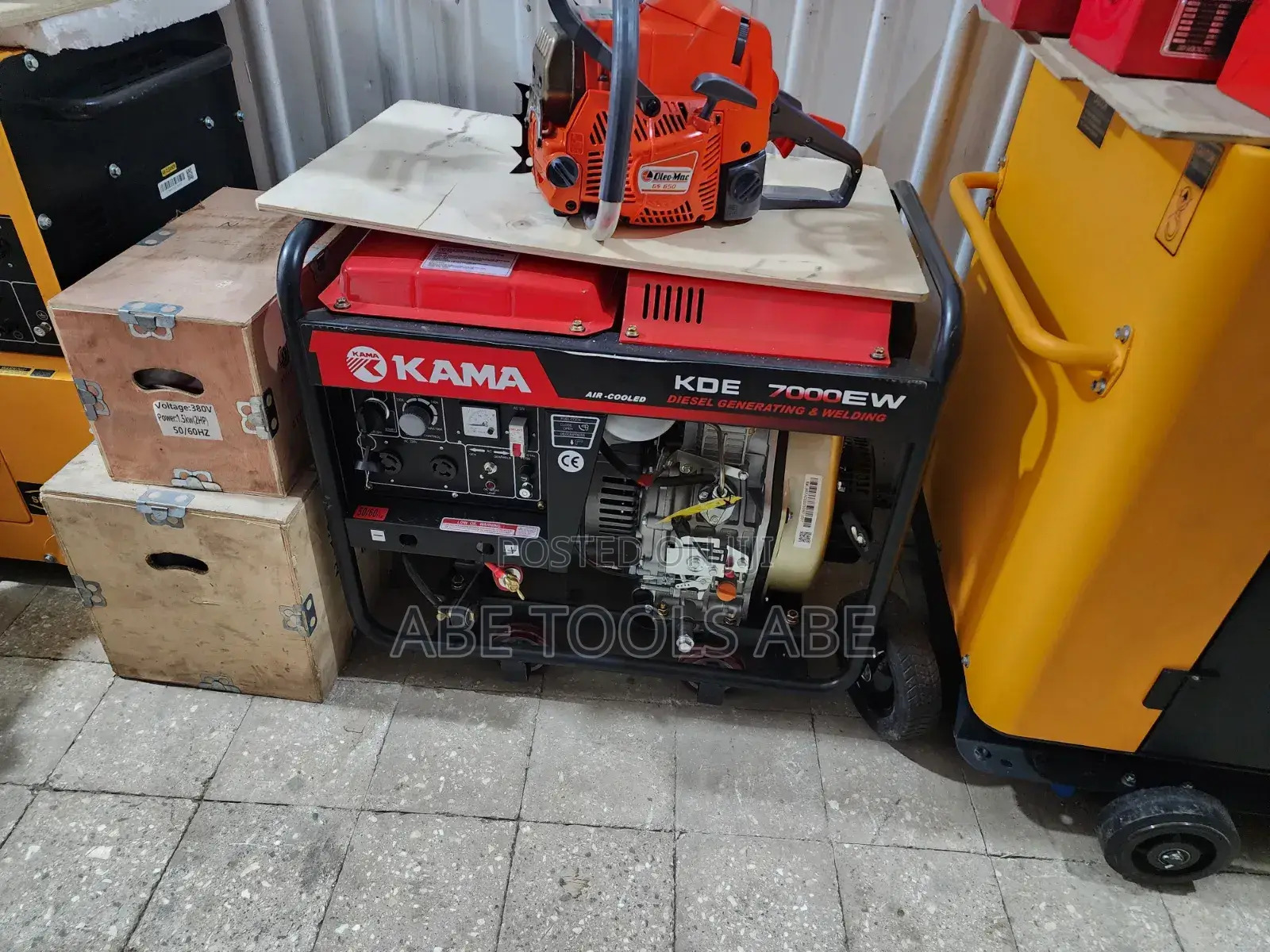 Kama Diesel Generatorwelding
