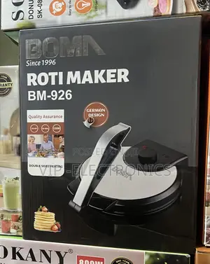 BOMA Roti Maker – 1200W Non-Stick Chapati Flatbread Maker
