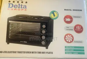 Delta Europe 48-ሊትር ኤሌክትሪክ ቶስተር ምድጃ