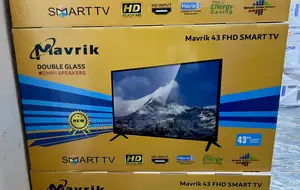 Mavrik 43 TV FHD Smart TV With Double Glass HiFi Speakers