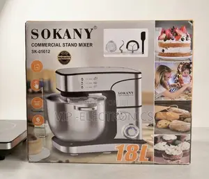 SOKANY Stand Mixer Commercial– 18L Heavy-Duty Dough Cake Mixer
