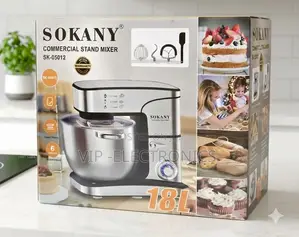 SOKANY Stand Mixer Commercial– 18L Heavy-Duty Dough Cake Mixer