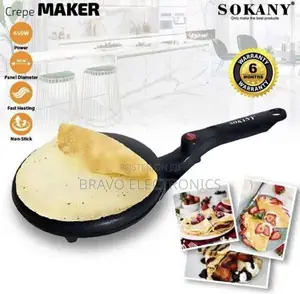  Sokany Electric Crepe Maker 650W – Pancake Maker | Non-Stick
