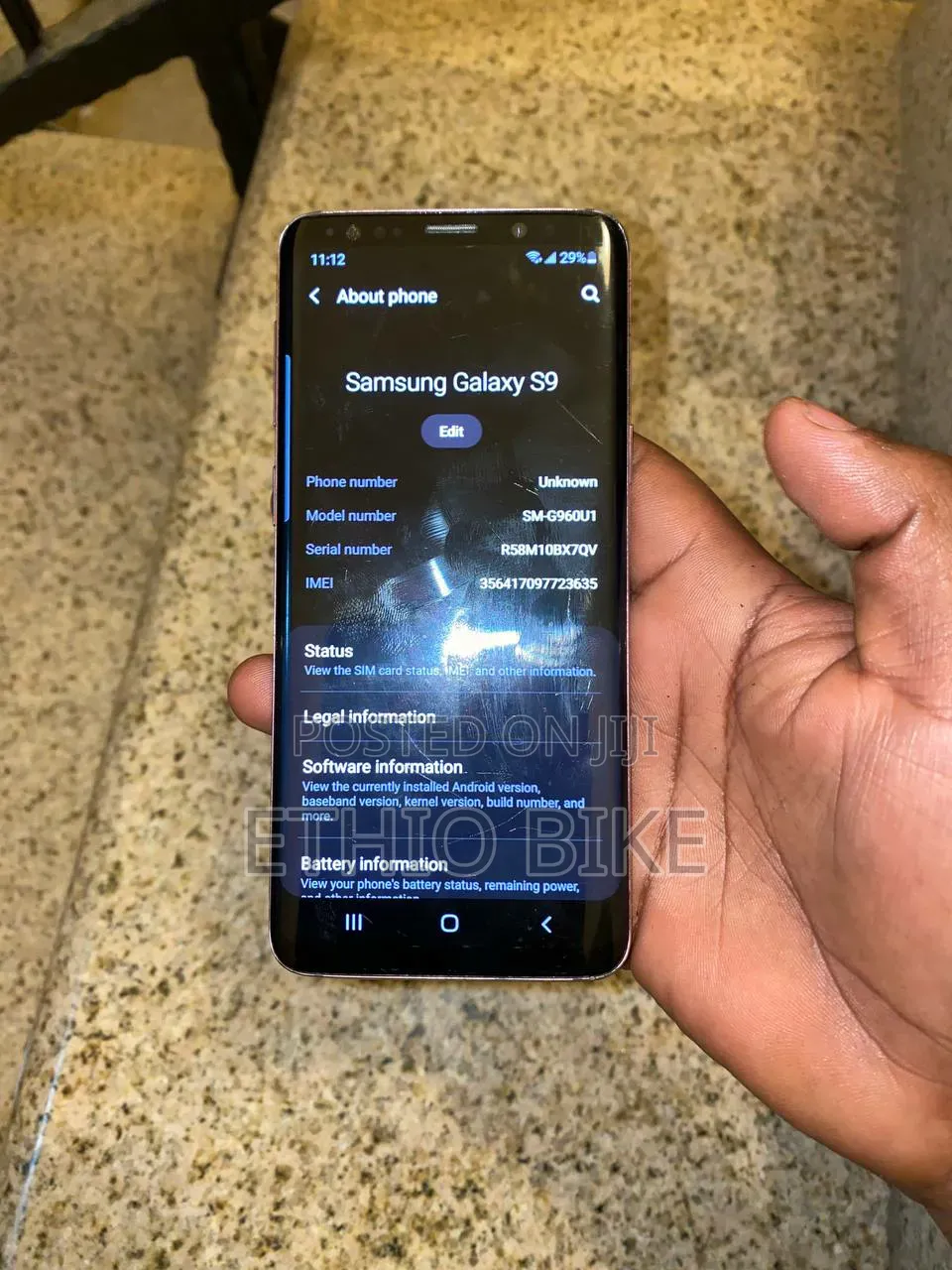 Samsung Galaxy S9 64 GB Purple