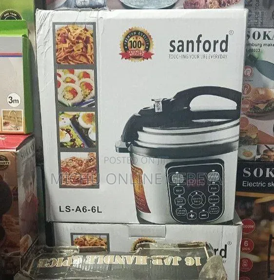 Sanford 6L Pressure Cooker /Free Delivery