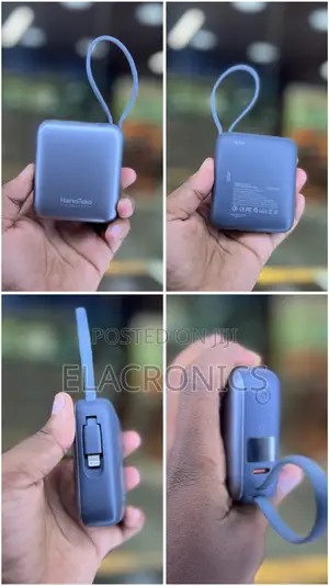Haino Teko Power Bank 10000mAh 22.5W Built-in Cable (Fast Charge)