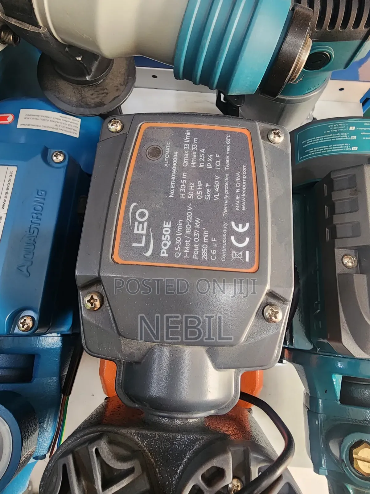 Leo PQ Orginal Pump 0.5hp