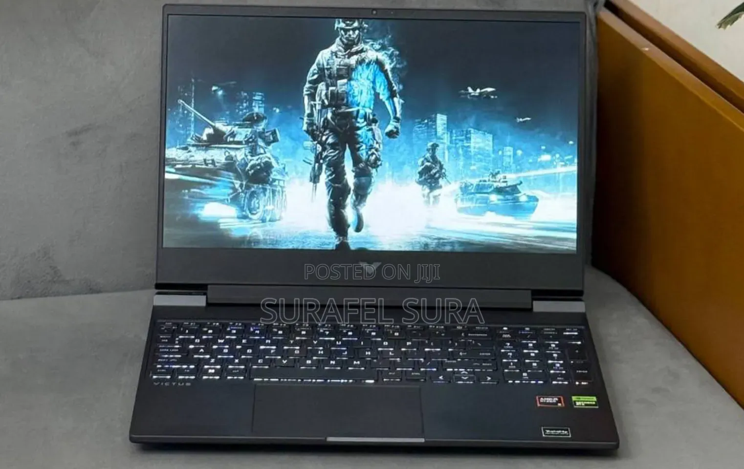 New Laptop HP Victus 15 16GB AMD Ryzen 5 SSD 512GB