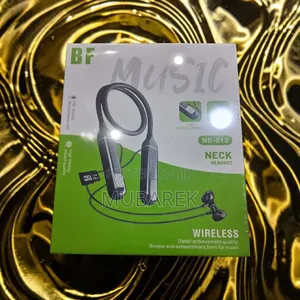 Bluetooth Neckband Headset With Micro SD Card Support