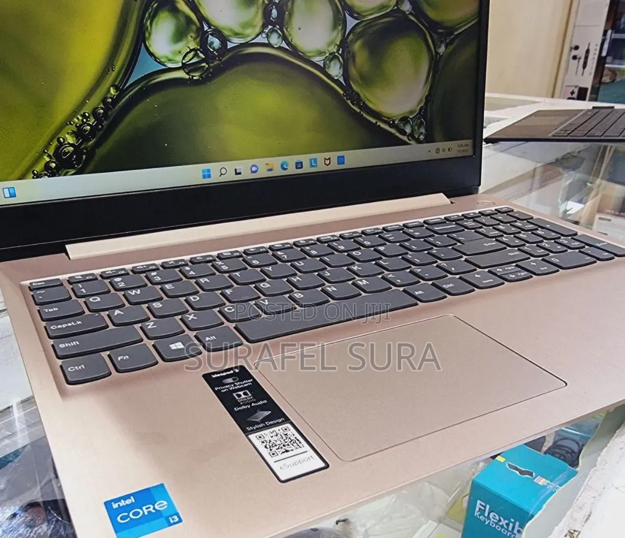 New Laptop Lenovo Ideapad 3 8GB Intel Core i3 SSD 256GB