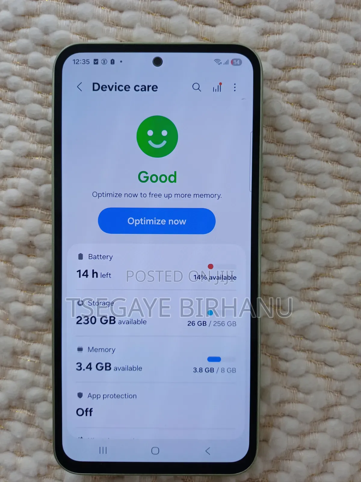 Samsung Galaxy A54 5G 256 GB Green