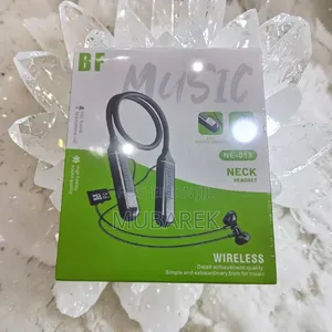 Wireless Neckband Headset With Built-in MP3 Player