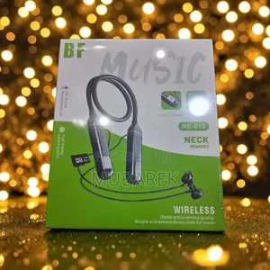 Hi-Fi Sound Wireless Neckband With LED Digital Display
