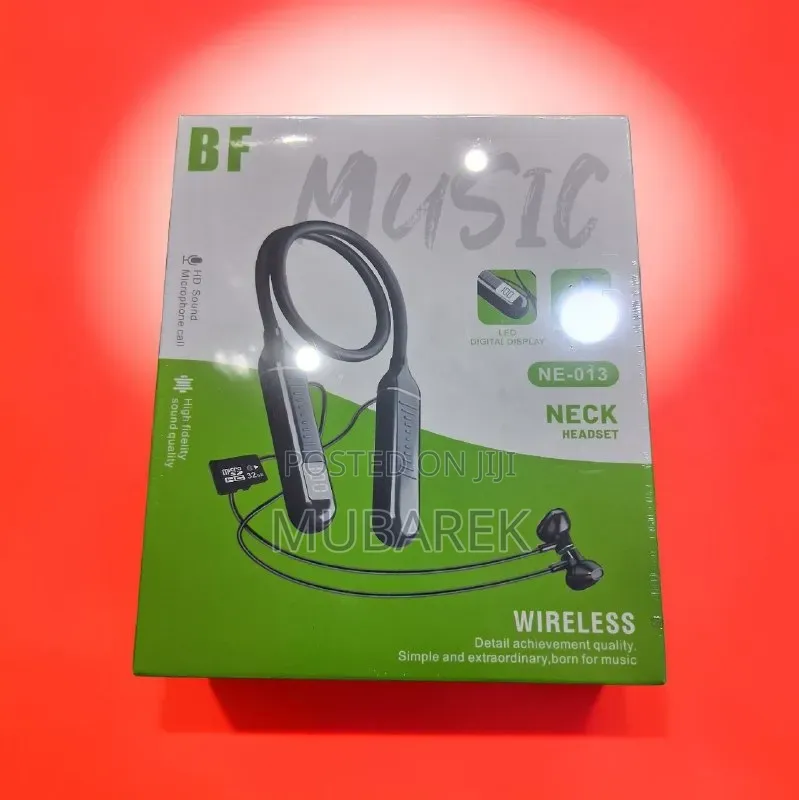 BF NE-013 Wireless Headphone – LED Screen HD Sound