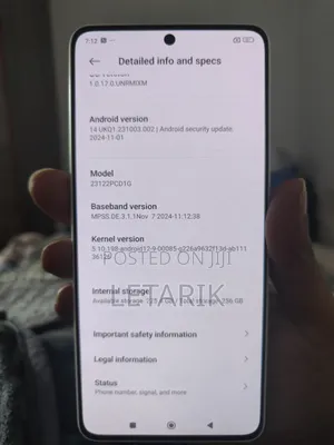 New Xiaomi Poco X6 256 GB White