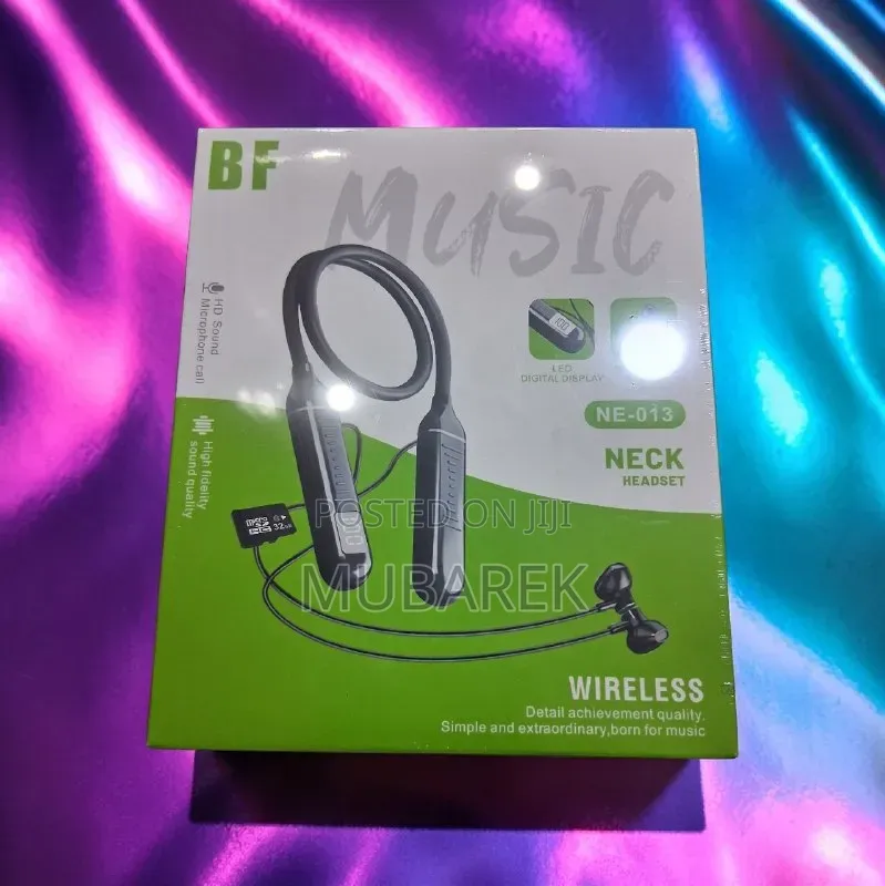 BF NE-013 Wireless Sports Earphones – HD Call Support