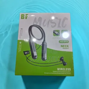 Hi-Fi Audio Wireless Neckband With LED Battery Gauge