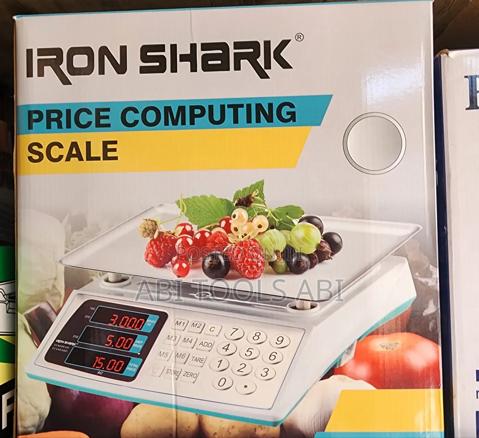 40kg Iron Shark Digital Scale