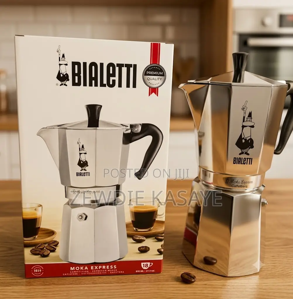 Bialetti Moka Pot 12 and 18 Cups