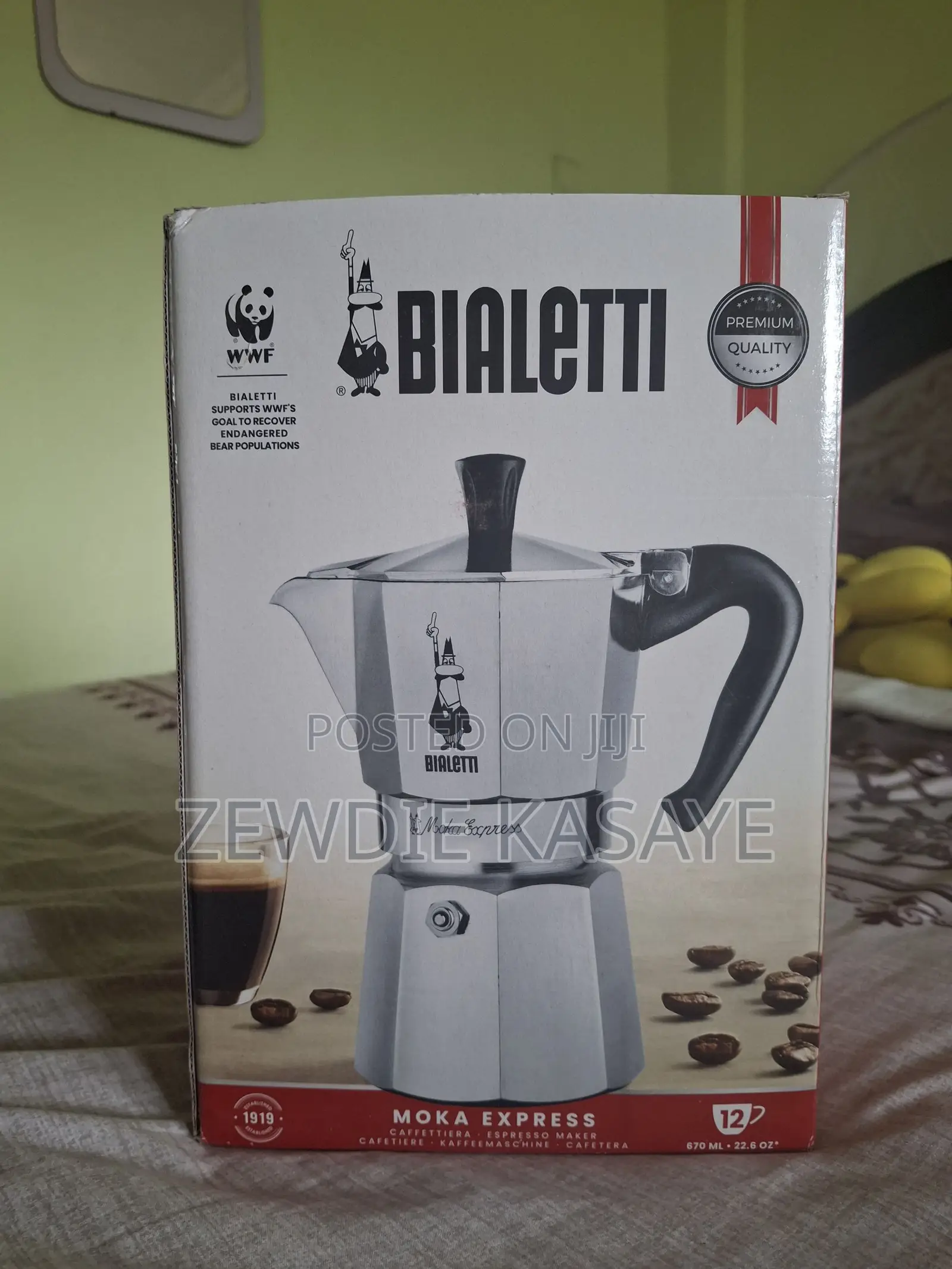 Bialetti Moka Pot 12 and 18 Cups