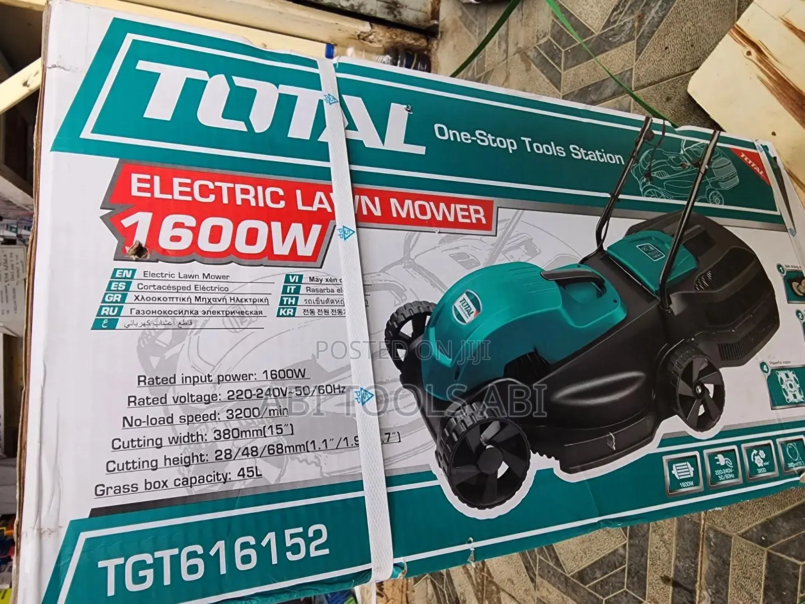 Total Elelctrical Lawnmower