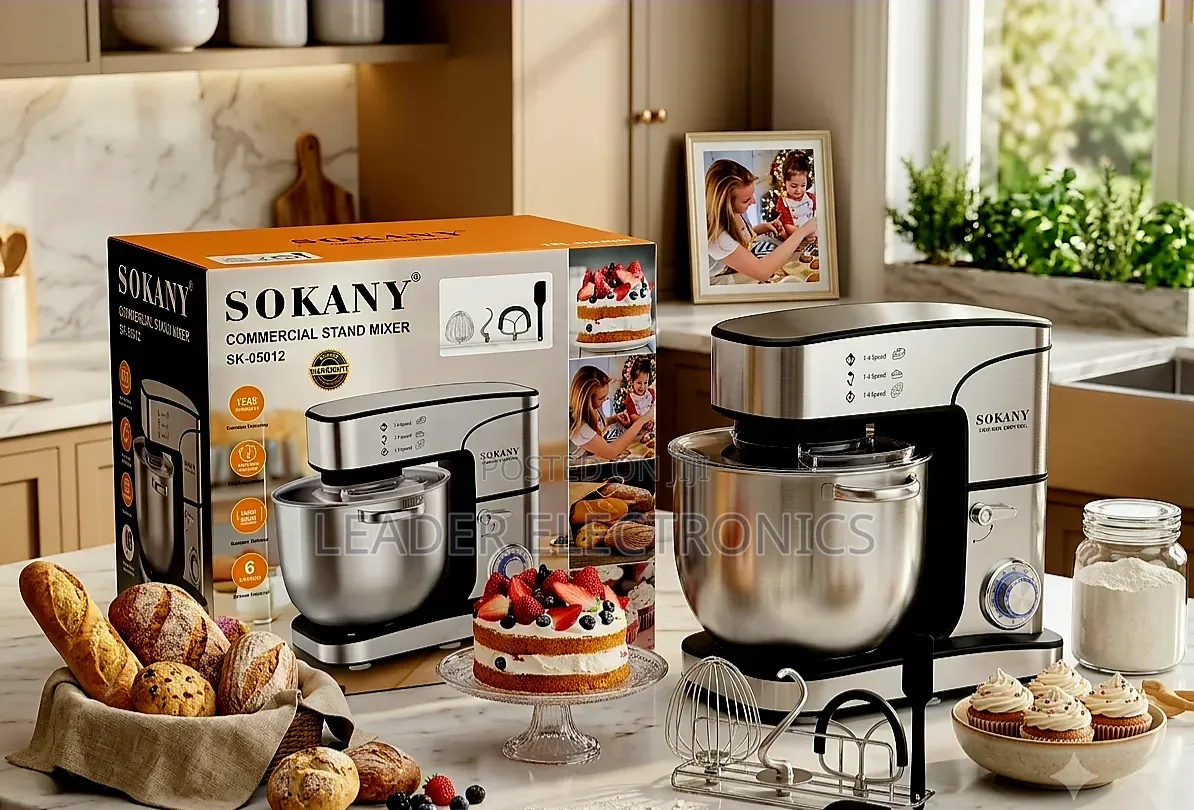 Sokany Stand Mixer 18 Liter – Professional Power for Commercial Baking