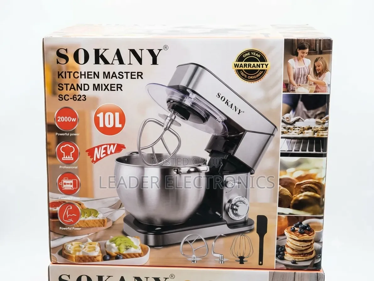 Sokany 10L Professional Stand Mixer