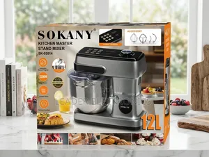 Sokany Stand Mixer 12L – Heavy-Duty Professional Mixer for Baking