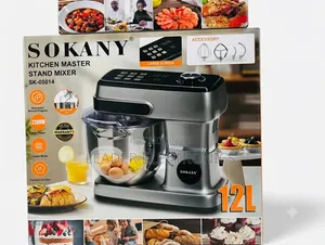 Sokany Stand Mixer 12L – Heavy-Duty Professional Mixer for Baking