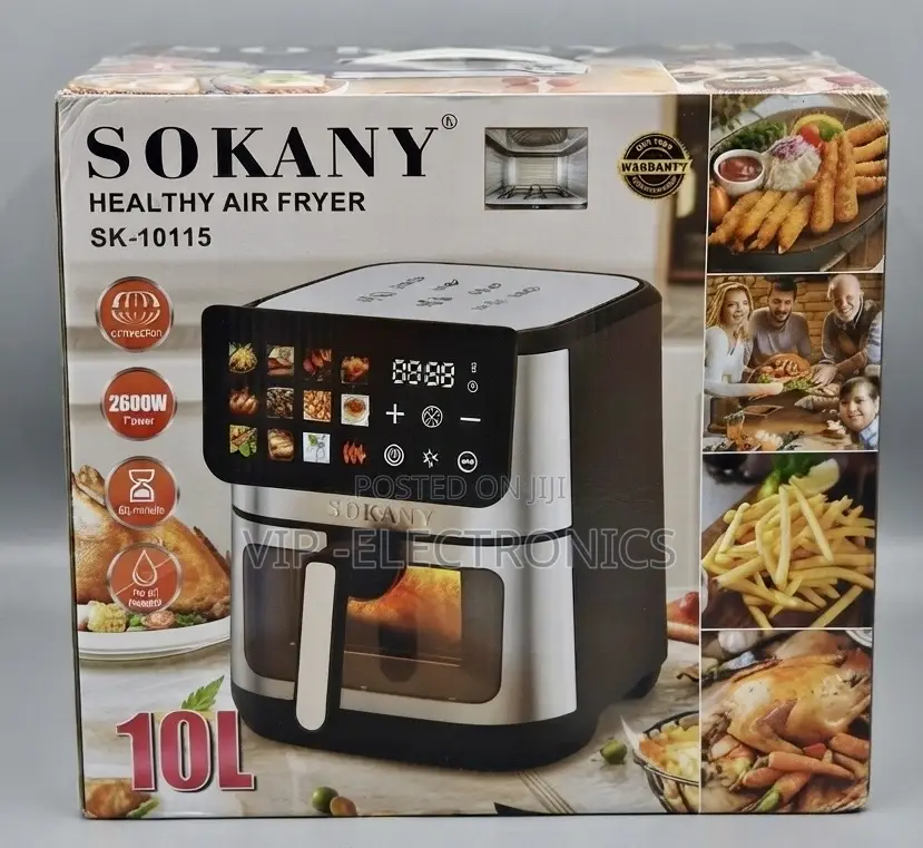 SOKANY Air Fryer.10L SK-10115 Healthy Featuring a Powerful 2600