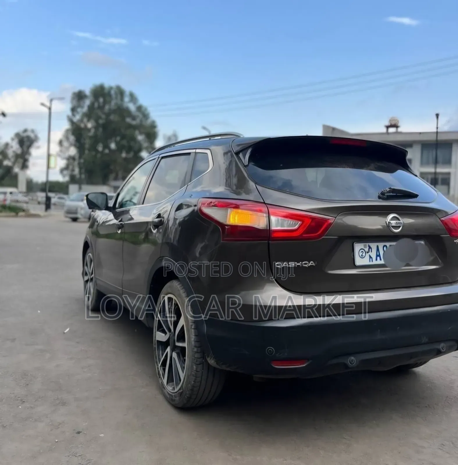 Nissan Qashqai 2017 Brown