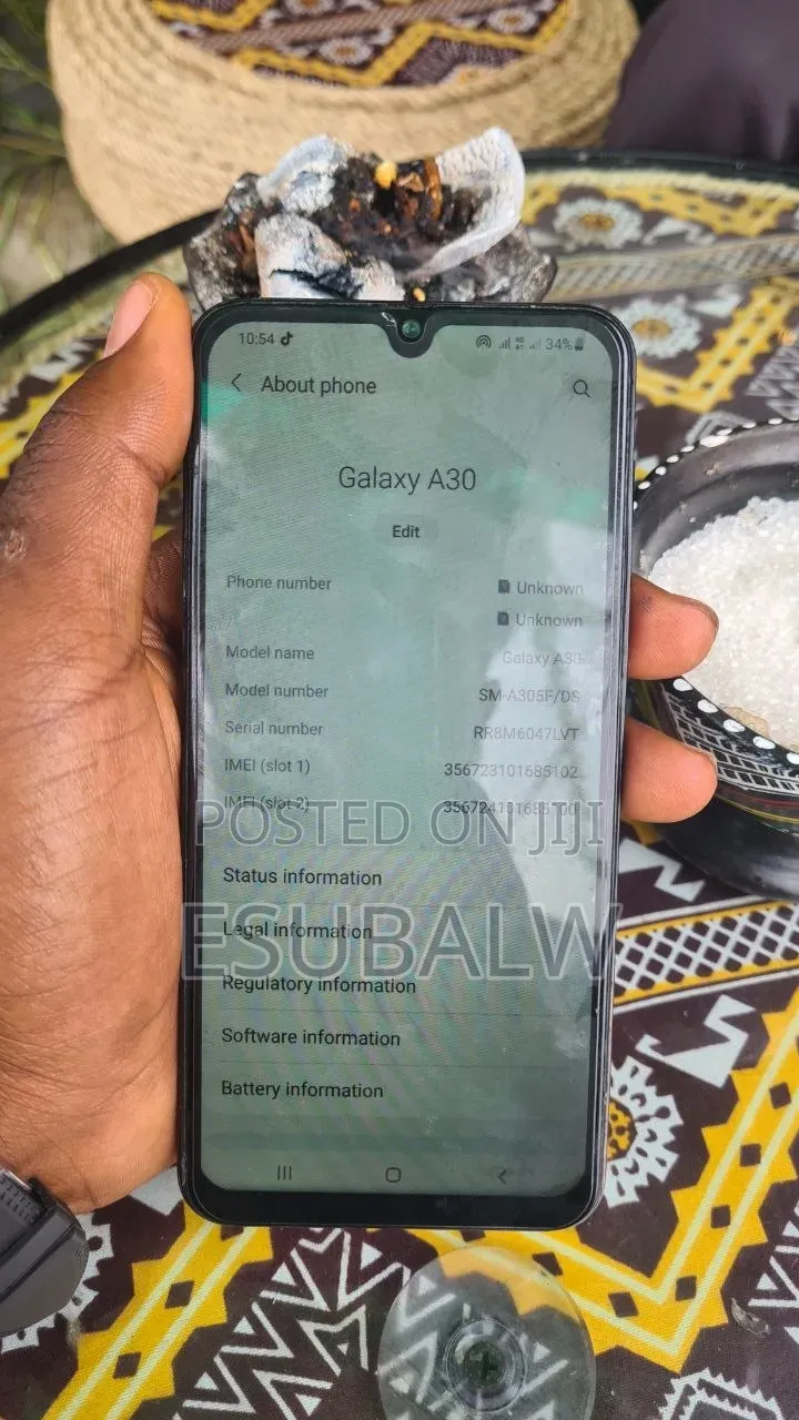 Samsung Galaxy A30 64 GB Black