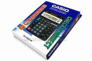 ኦሪጅናል Casio DJ-120T የሂሳብ ማሽን (Electronic Calculator)