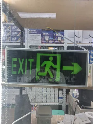 Emergency Exit Sign