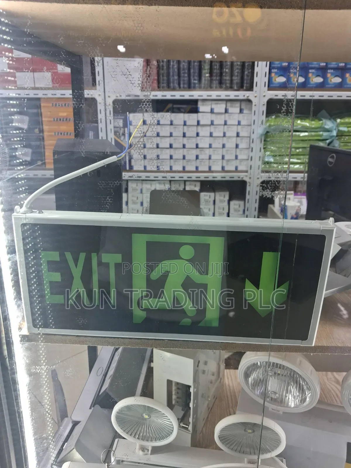 Emergency Exit Sign