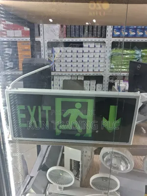 Emergency Exit Sign