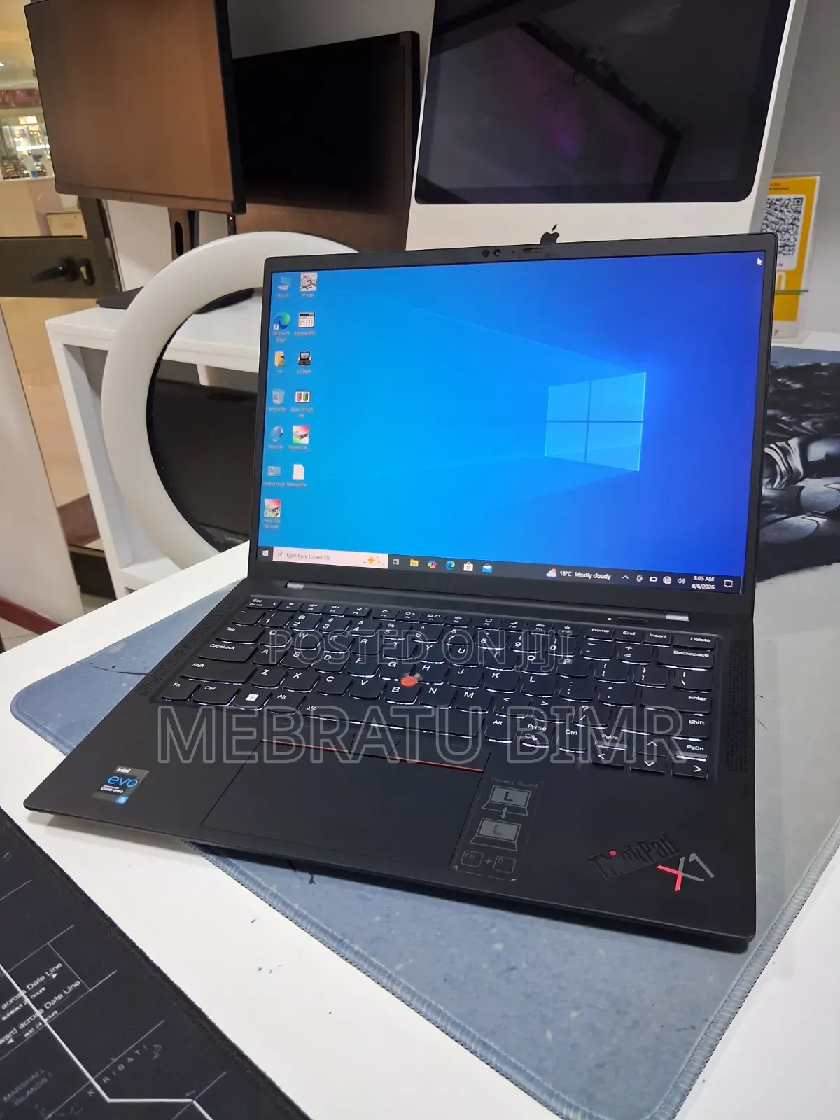 New Laptop Lenovo ThinkPad X1 Carbon 16GB Intel Core i5 SSD 512GB
